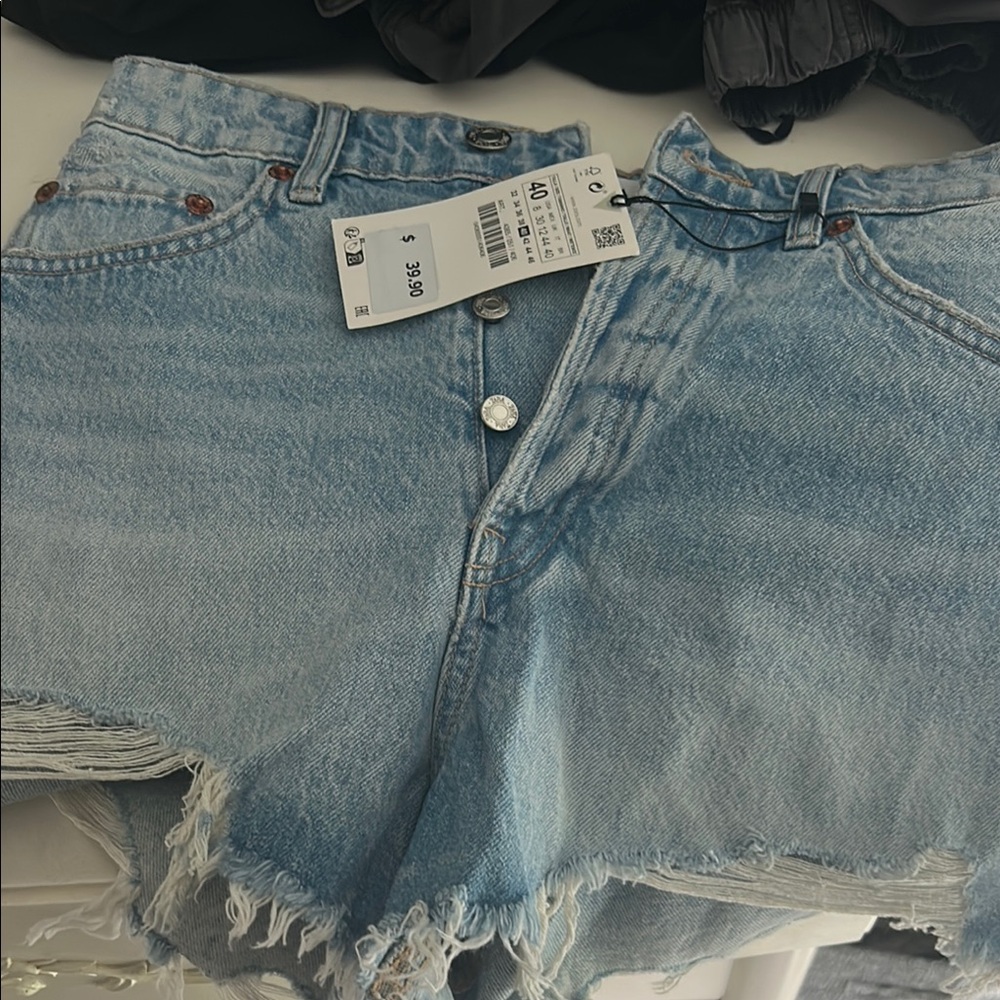 Denim Blue Women's Shorts